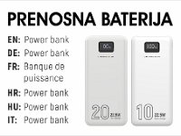PRENOSNA BATERIJA - POWER BANK