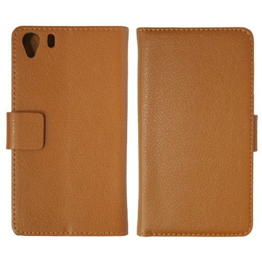 Sony Xperia Z1 - Preklopna torbica (WL) - rjava