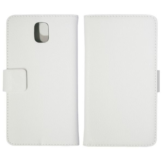 Samsung Galaxy Note 3 - Preklopna torbica (WL) - bela