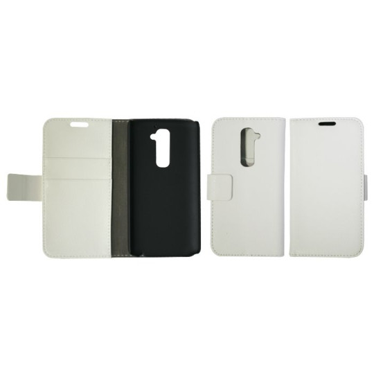 LG G2 - Preklopna torbica (WL) - bela