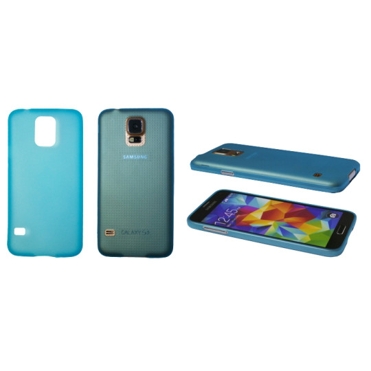 Samsung Galaxy S5/S5 Neo - Gumiran ovitek (TPUT) - moder