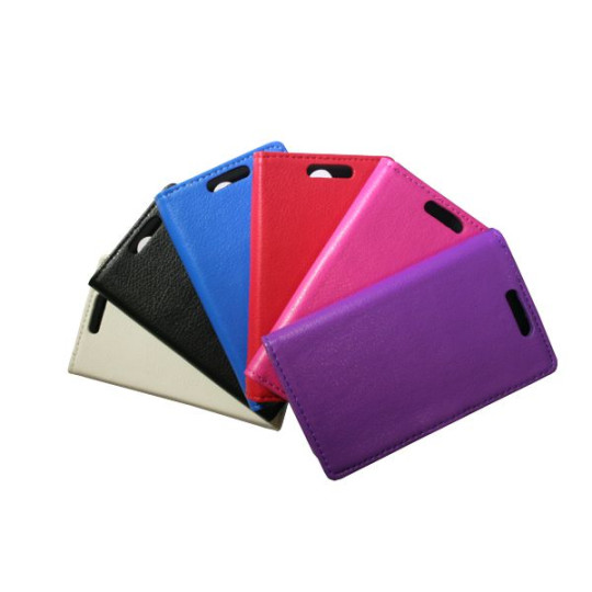 HTC Desire 300 - Preklopna torbica (WL) - bela