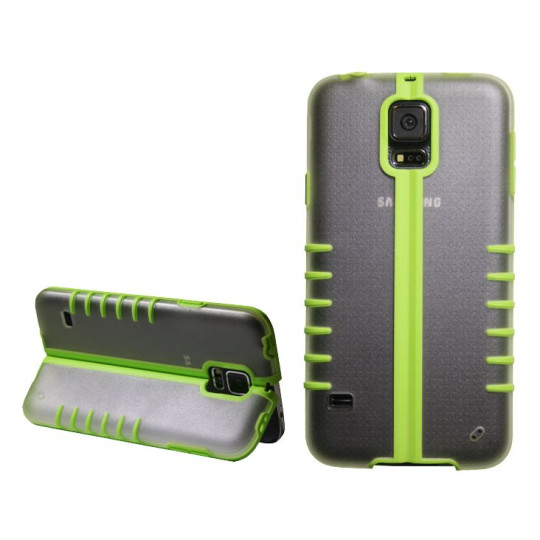 Samsung Galaxy S5/S5 Neo - Okrasni pokrovček (49) - zelen