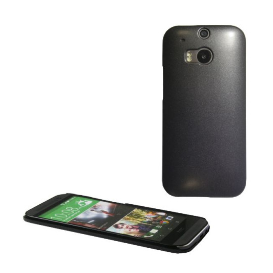 HTC One M8 - Okrasni pokrovček (50) - črn
