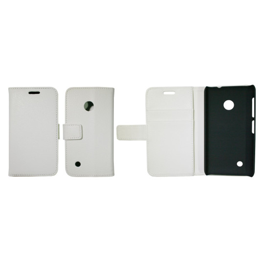 Nokia Lumia 530 - Preklopna torbica (WL) - bela