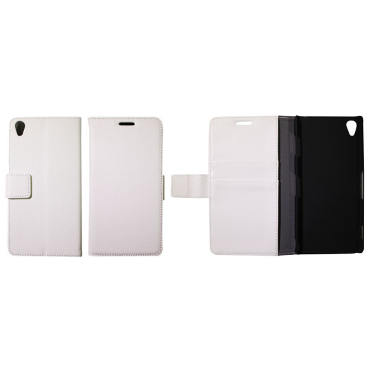 Sony Xperia Z3 Compact/Mini - Preklopna torbica (WL) - bela