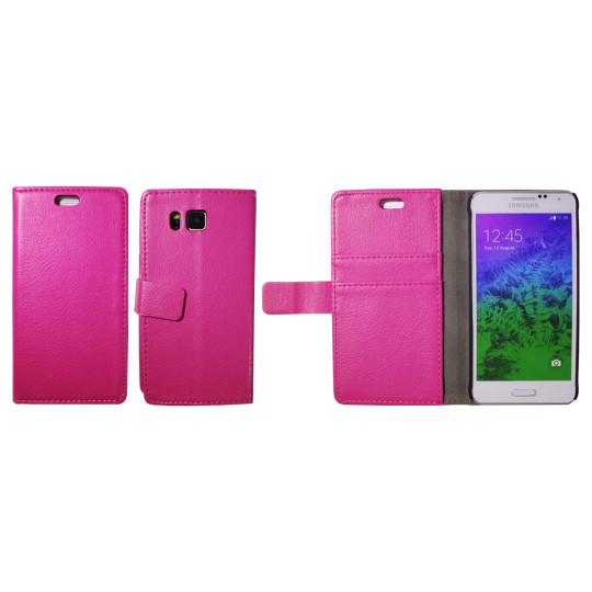 Samsung Galaxy Alpha - Preklopna torbica (WL) - roza