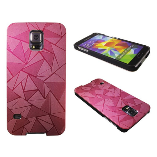 Samsung Galaxy S5/S5 Neo - Okrasni pokrovček (44) - rdeč