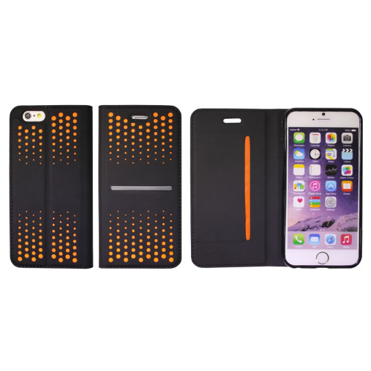 Apple iPhone 6Plus/6SPlus - Preklopna torbica (69) - oranžna