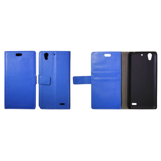 Huawei Ascend G630 - Preklopna torbica (WL) - modra