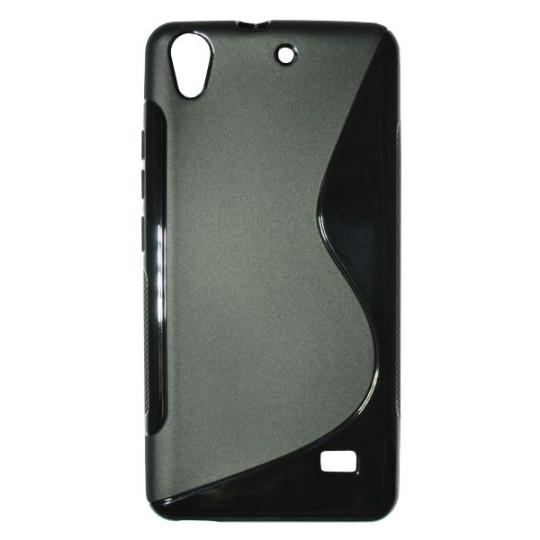 Huawei Ascend G620 - Gumiran ovitek (TPU) - črn SLine