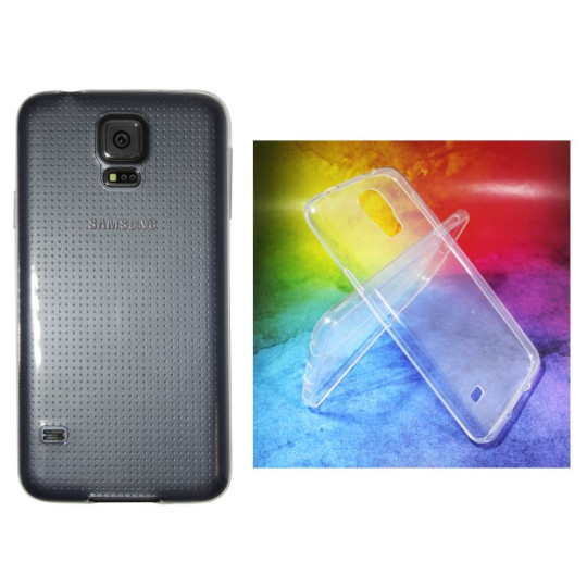 Samsung Galaxy S5/S5 Neo - Gumiran ovitek (TPUA) - prosojen