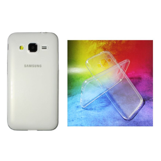 Samsung Galaxy Core Prime - Gumiran ovitek (TPUA) - prosojen