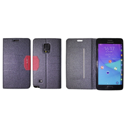 Samsung Galaxy Note Edge - Preklopna torbica (47G) - črna