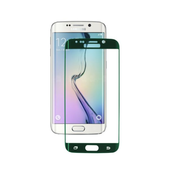 Samsung Galaxy S6 Edge - Zaščitno steklo Excellence (0,33) - zeleno
