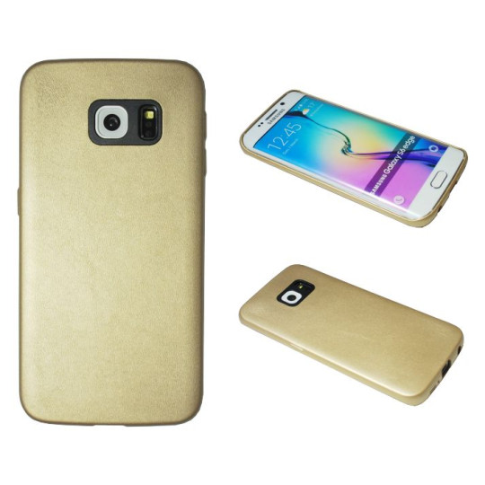 Samsung Galaxy S6 Edge - Okrasni pokrovček (43A) - zlat