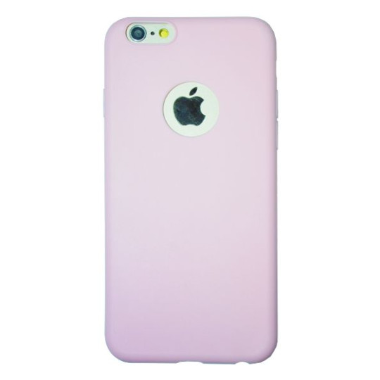 Apple iPhone 6Plus/6SPlus - Gumiran ovitek (23) - svetlo roza