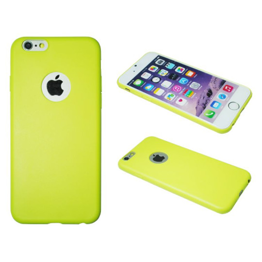 Apple iPhone 6Plus/6SPlus - Gumiran ovitek (23) - rumen