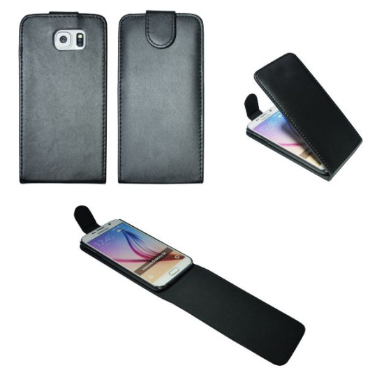 Samsung Galaxy S6 - Preklopna torbica (46V) - črna