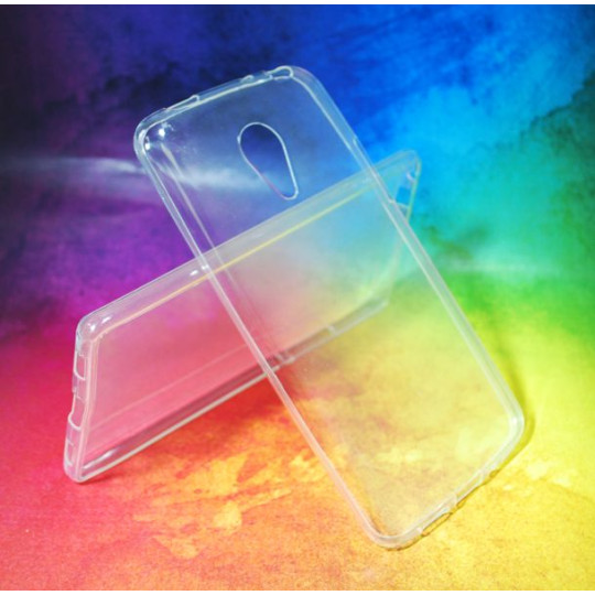 Meizu MX4 - Gumiran ovitek (TPUA) - prosojen