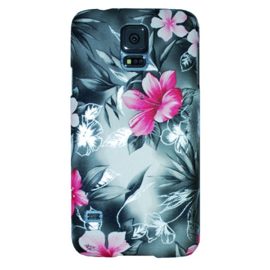 Samsung Galaxy S5/S5 Neo - Okrasni pokrovček (64P) - črn