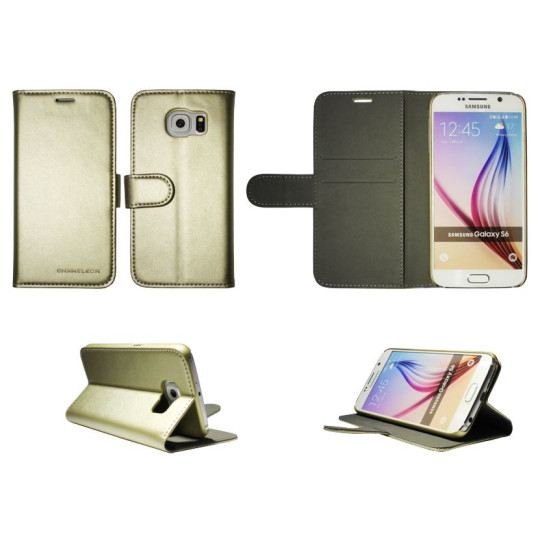Samsung Galaxy S6 - Preklopna torbica (Book) - zlata