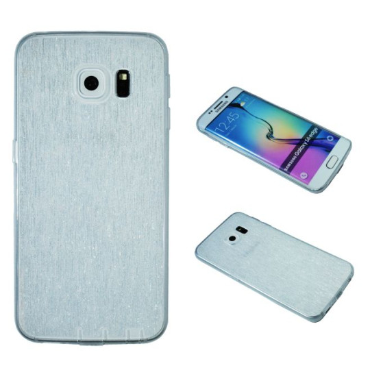 Samsung Galaxy S6 Edge - Gumiran ovitek (21B) - bel