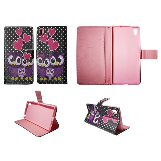 Sony Xperia Z3+ - Preklopna torbica (WLGP) - Night owls