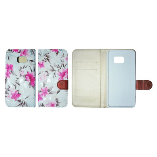 Samsung Galaxy S6 Edge Plus - Preklopna torbica (64) - bela