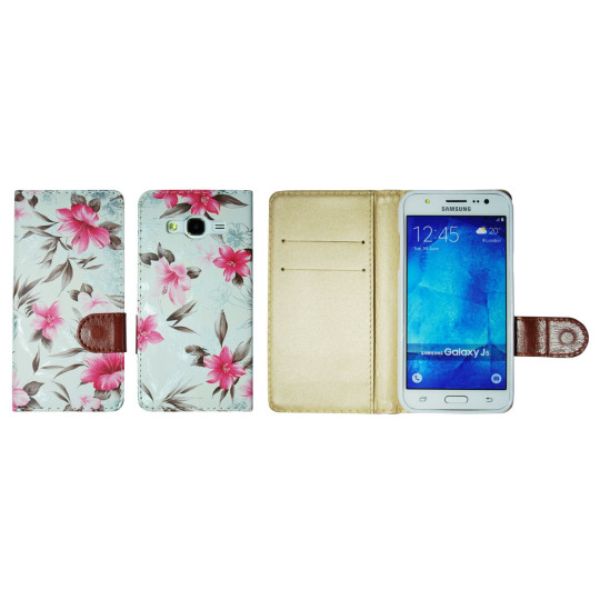 Samsung Galaxy J5 - Preklopna torbica (64) - bela