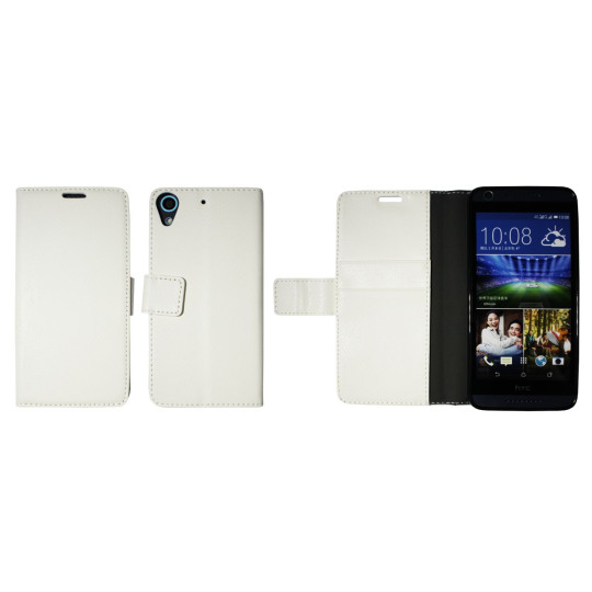 HTC Desire 626/628/650 - Preklopna torbica (WLG) - bela