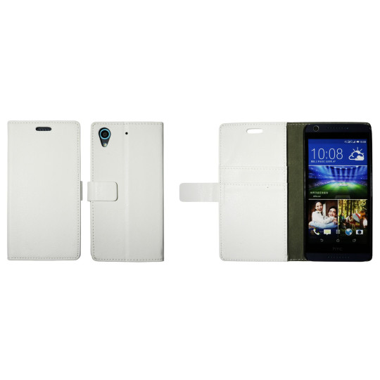HTC Desire 626/628/650 - Preklopna torbica (WL) - bela