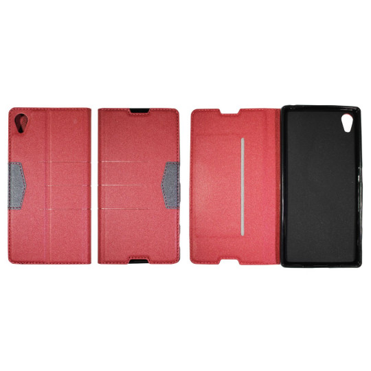 Sony Xperia Z5 - Preklopna torbica (47G) - rdeča