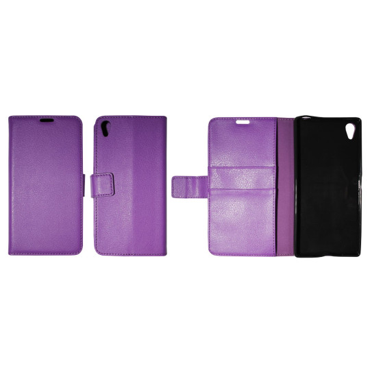 Sony Xperia Z5 Premium - Preklopna torbica (WLG) - vijolična