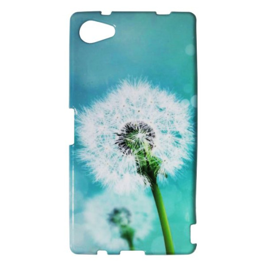 Sony Xperia Z5 Compact - Gumiran ovitek (TPUP) - Dandelion