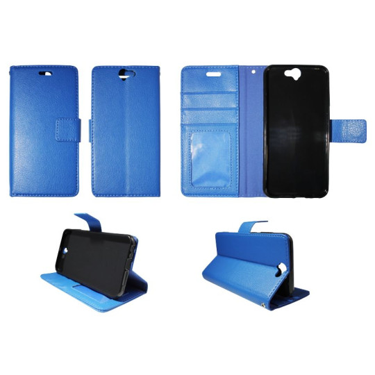 HTC One A9 - Preklopna torbica (WLG) - modra