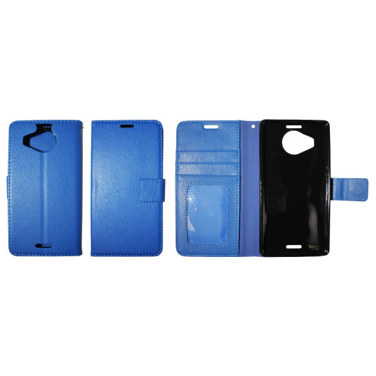 Microsoft Lumia 950 XL - Preklopna torbica (WLG) - modra