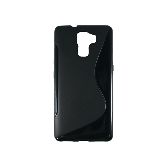 Huawei Honor 7 - Gumiran ovitek (TPU) - črn SLine