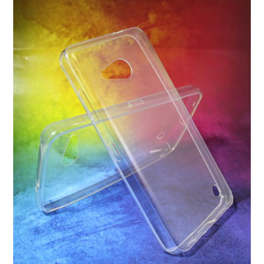 Microsoft Lumia 550 - Gumiran ovitek (TPUA) - prosojen