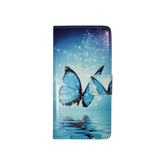 Sony Xperia M5 - Preklopna torbica (WLGP) - Blue butterfly