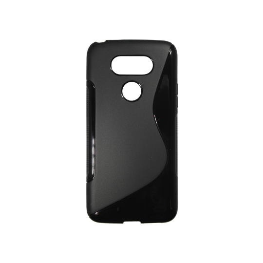 LG G5/G5 SE - Gumiran ovitek (TPU) - črn SLine