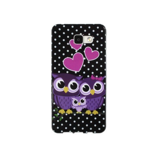 Samsung Galaxy A5 (2016) - Gumiran ovitek (TPUP) - Owls in love