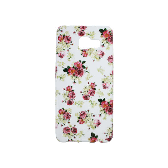Samsung Galaxy A3 (2016) - Gumiran ovitek (TPUP) - Flowers