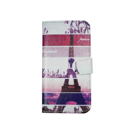 Samsung Galaxy A3 (2016) - Preklopna torbica (WLP) - Colorful Eiffel