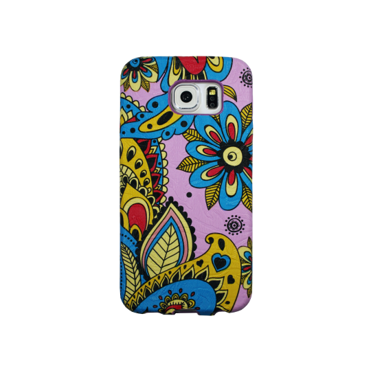 Samsung Galaxy S6 - Gumiran ovitek (TPU3D) - vzorec 5