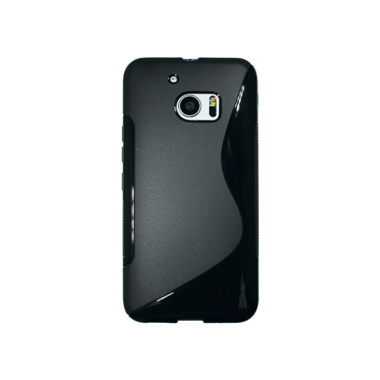 HTC 10/10 Lifestyle - Gumiran ovitek (TPU) - črn SLine