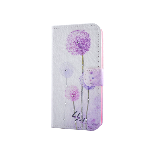 LG G5/G5 SE - Preklopna torbica (WLGP) - Purple dandelion