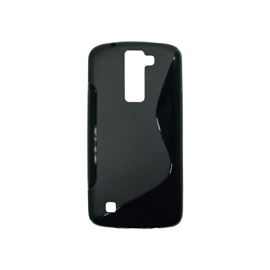 LG K8 - Gumiran ovitek (TPU) - črn SLine