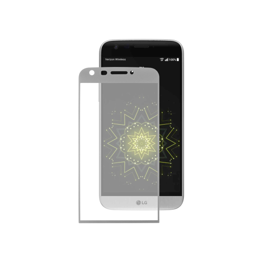 LG G5/G5 SE - Zaščitno steklo Excellence (0,33) - srebrno