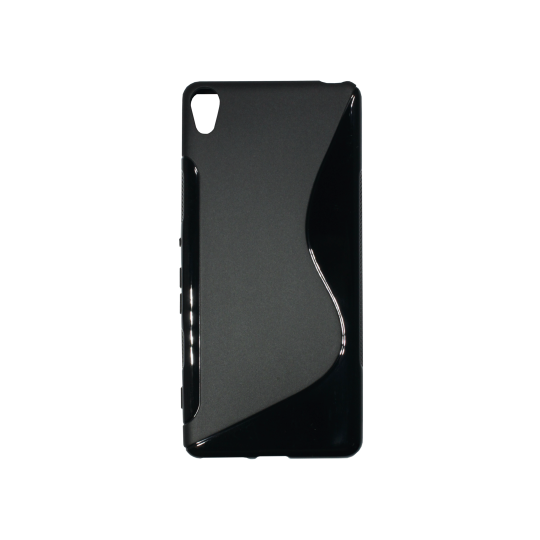 Sony Xperia XA - Gumiran ovitek (TPU) - črn SLine